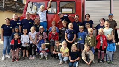 Ferienalarm bei der Feuerwehr Poppberg  (Bild: Michaela Graf )