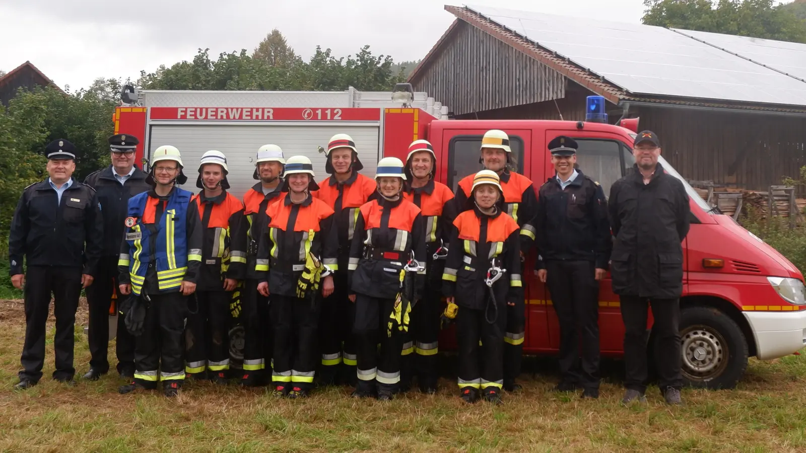 Leistungsabzeichen Ü-40 bei der Freiwilligen Feuerwehr Ransbach  (Bild: Helga Inzelsperger )