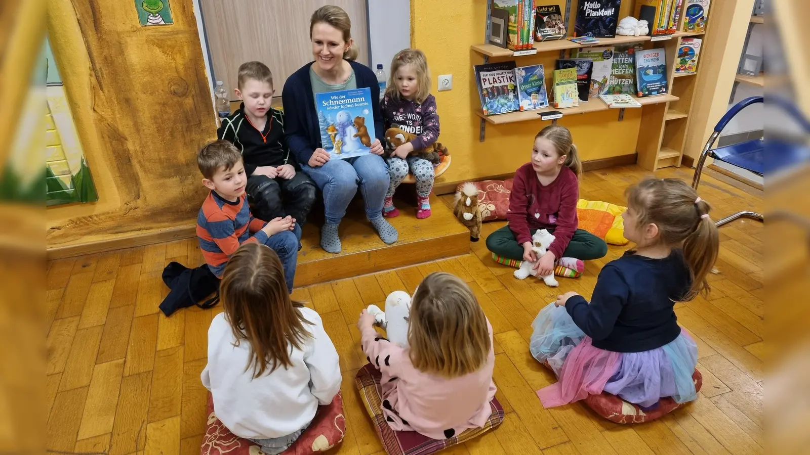 In der Kinderecke. (Bild: Gabi Scharf)