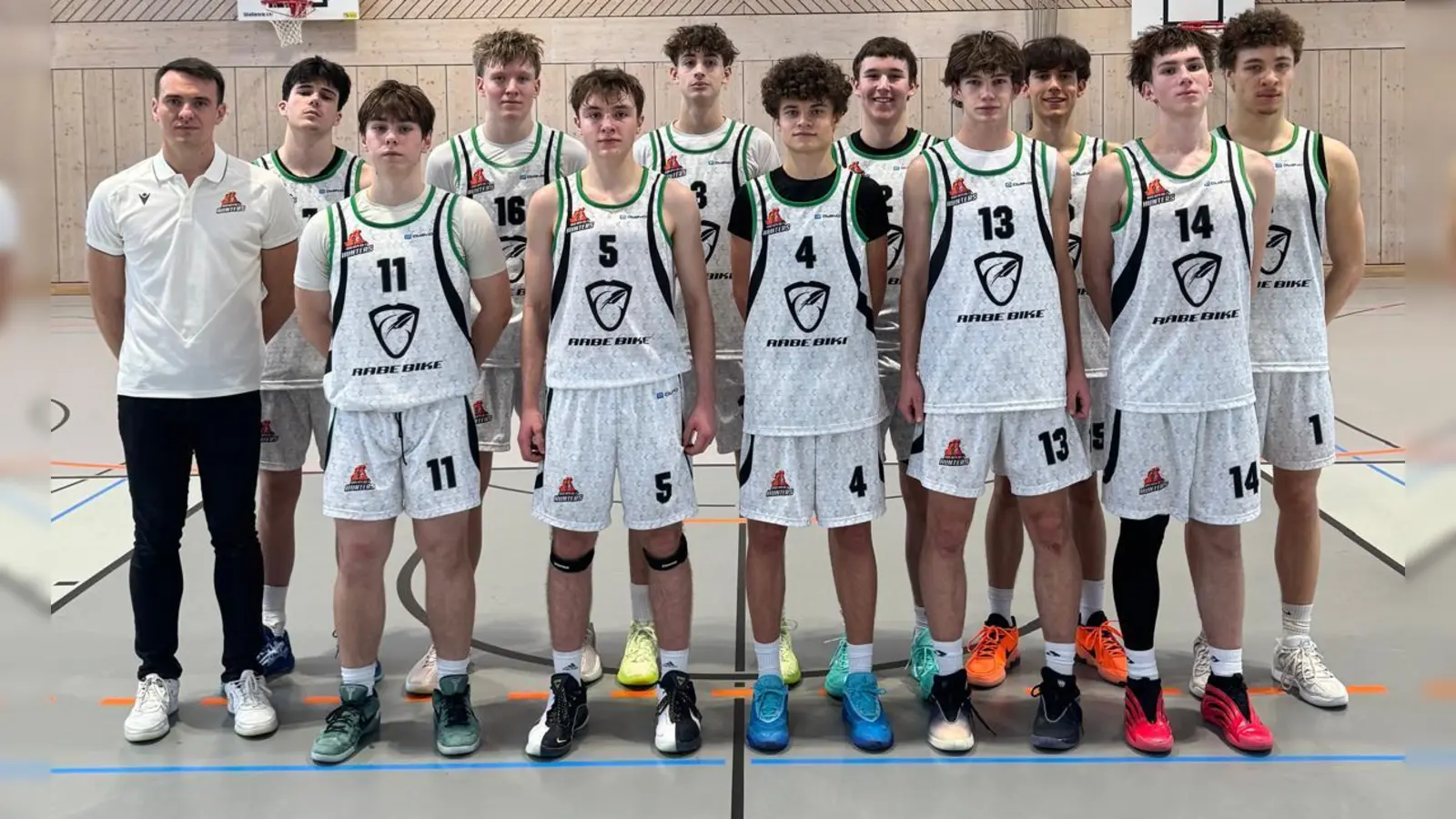 Die erfolgreiche U18 Landesliga Mannschaft mit aktuellen und letztjährigen JBBL Spielern (Bild: Christian Nonn)