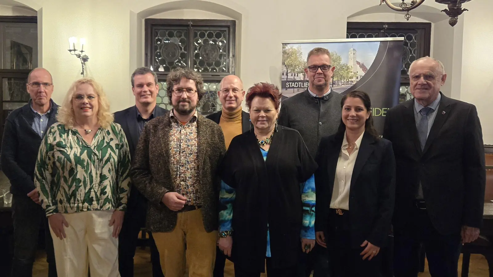 von links: Stephan Koffmahn, Dagmar Nachtigall, Florian Rieder, Tobias Sonna, Hans Blum, Petra Vorsatz, Stephan Wanninger, Andrea Schild-Janker, Lothar Höher (Bild: Andrea Schild-Janker)