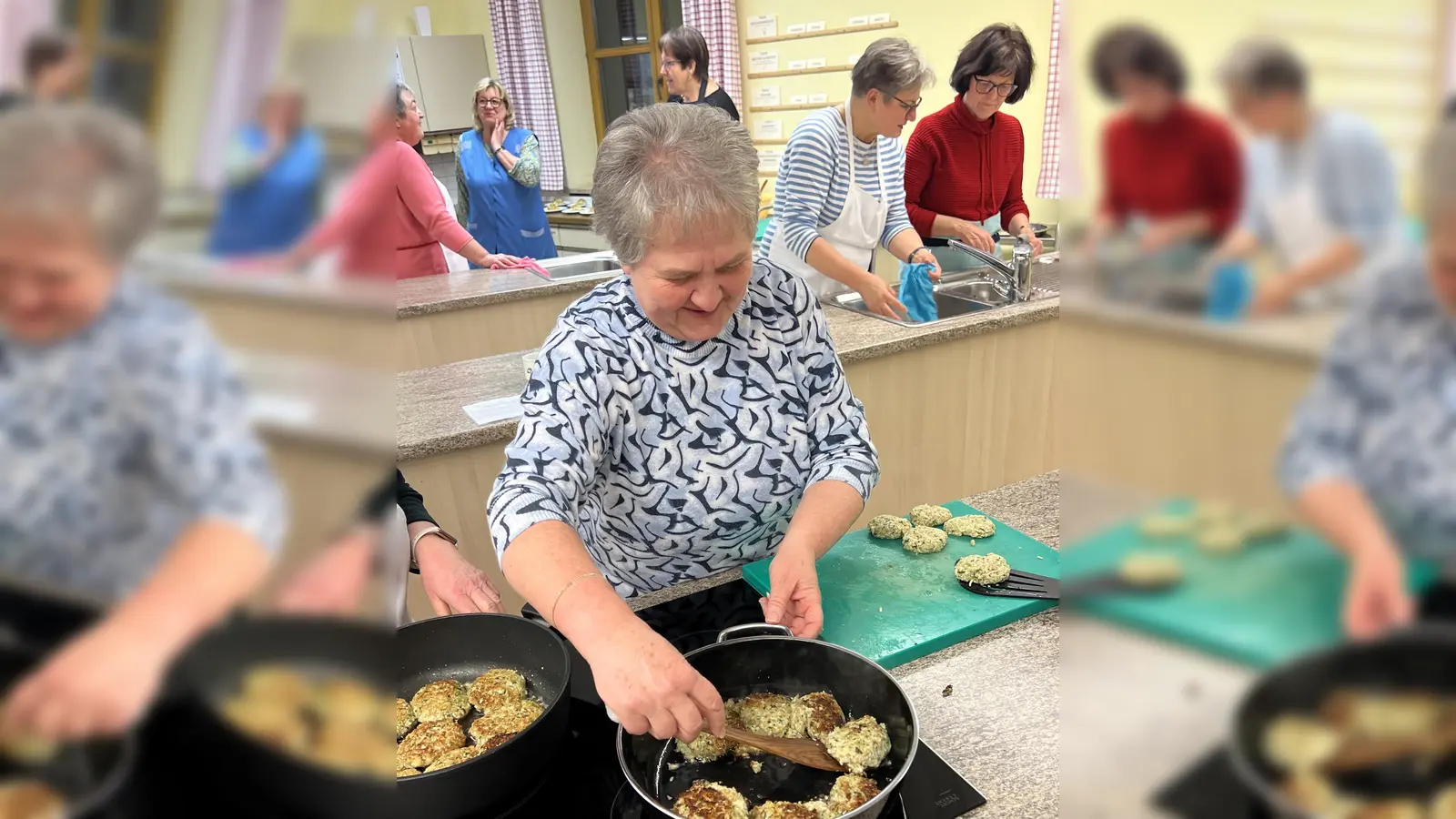 Köstliche Rezepte werden zubereitet. (Bild: Sieglinde Norgauer)