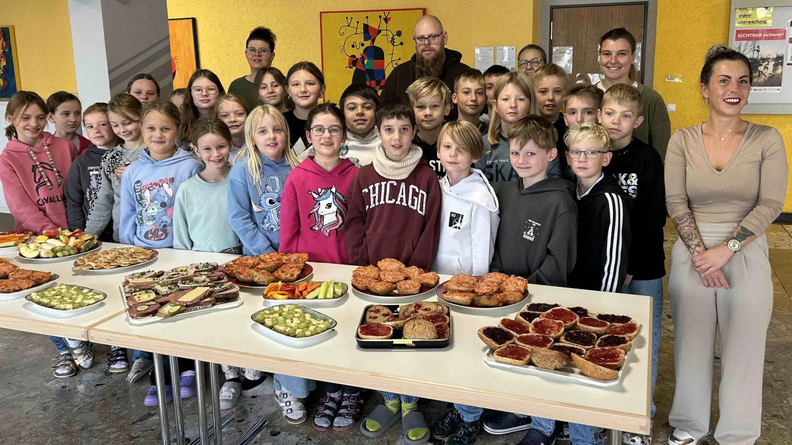 Elternbeirat organisiert Gesundes Pausenfrühstück (Bild: Sabine Graser)