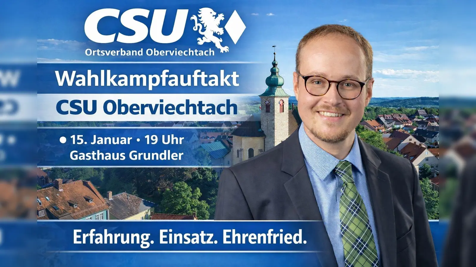 Die CSU Oberviechtach lädt ein zur Diskussion und Information. (Bild: Manntau Nabburg)