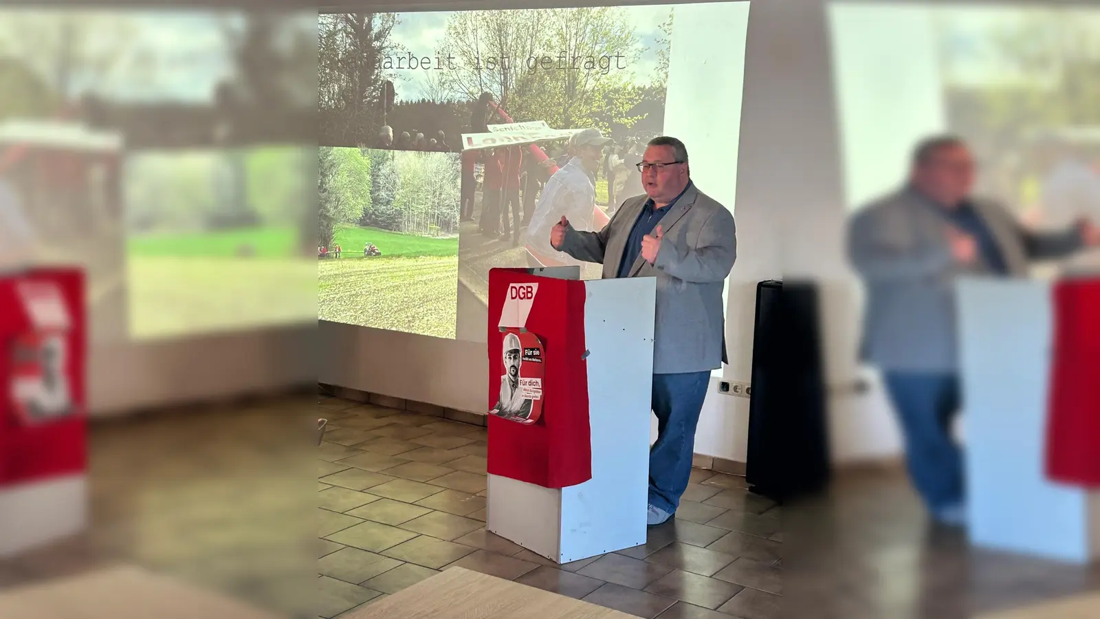 Dietl Christian, DGB Geschäftsführer Oberpfalz (Bild: Manfred Haberzeth)