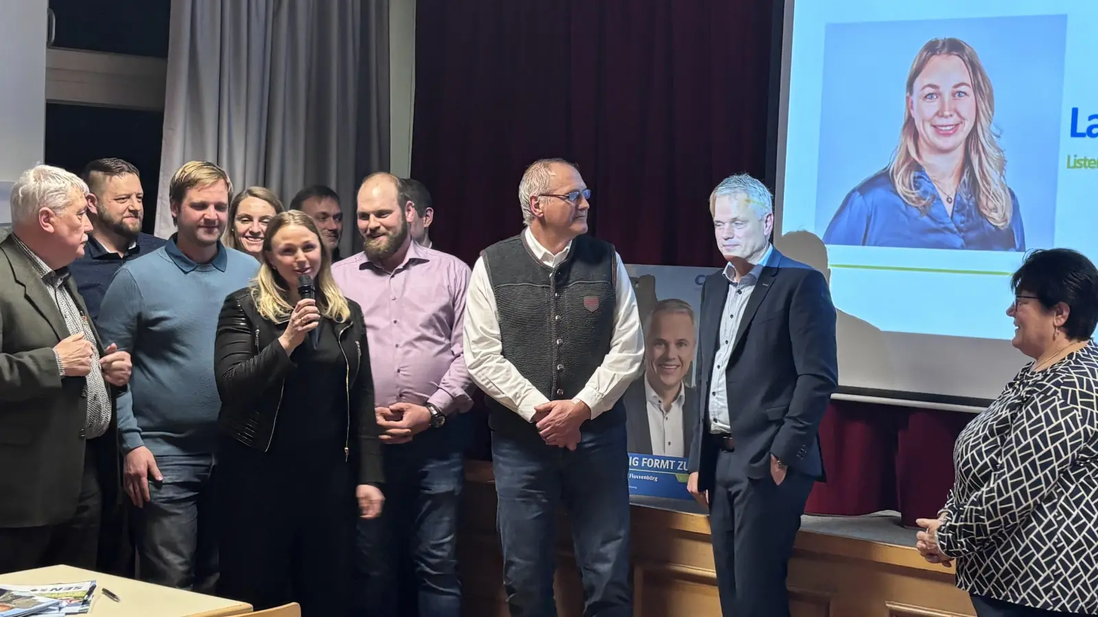 Persönliche Vorstellung der Gemeinderatskandidatinnen und Kandidaten. (Bild: Christina Rosner)