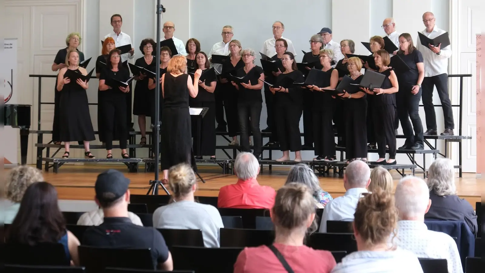 Auftritt der Chorgemeinschaft Parkstein beim Leistungssingen in Ansbach (Bild: Brigitta Schultz)