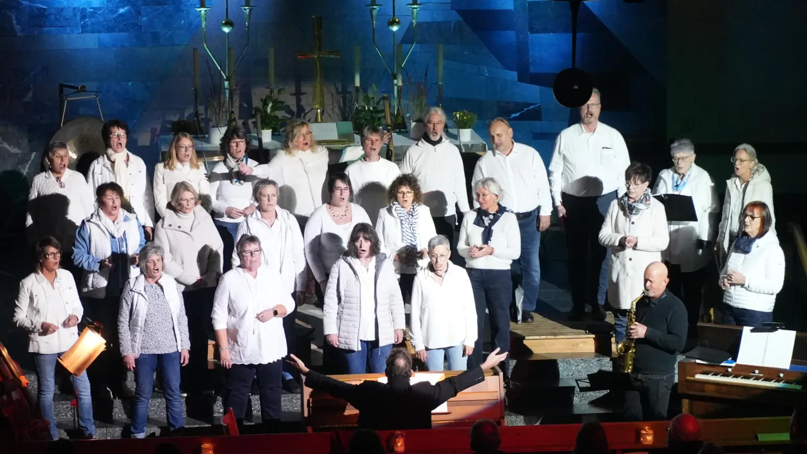Gospelchor Voices of Joy / Nacht der Klänge 25.Oktober 2025 Christuskirche Sulzbach-Rosenberg. (Bild: Gerd Hennecke zur Veröffentlich freigegeben)