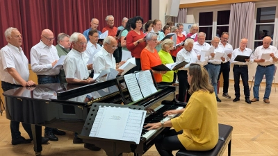 Der Gemischte Chor Brand.  (Bild: Andrea Krauß)