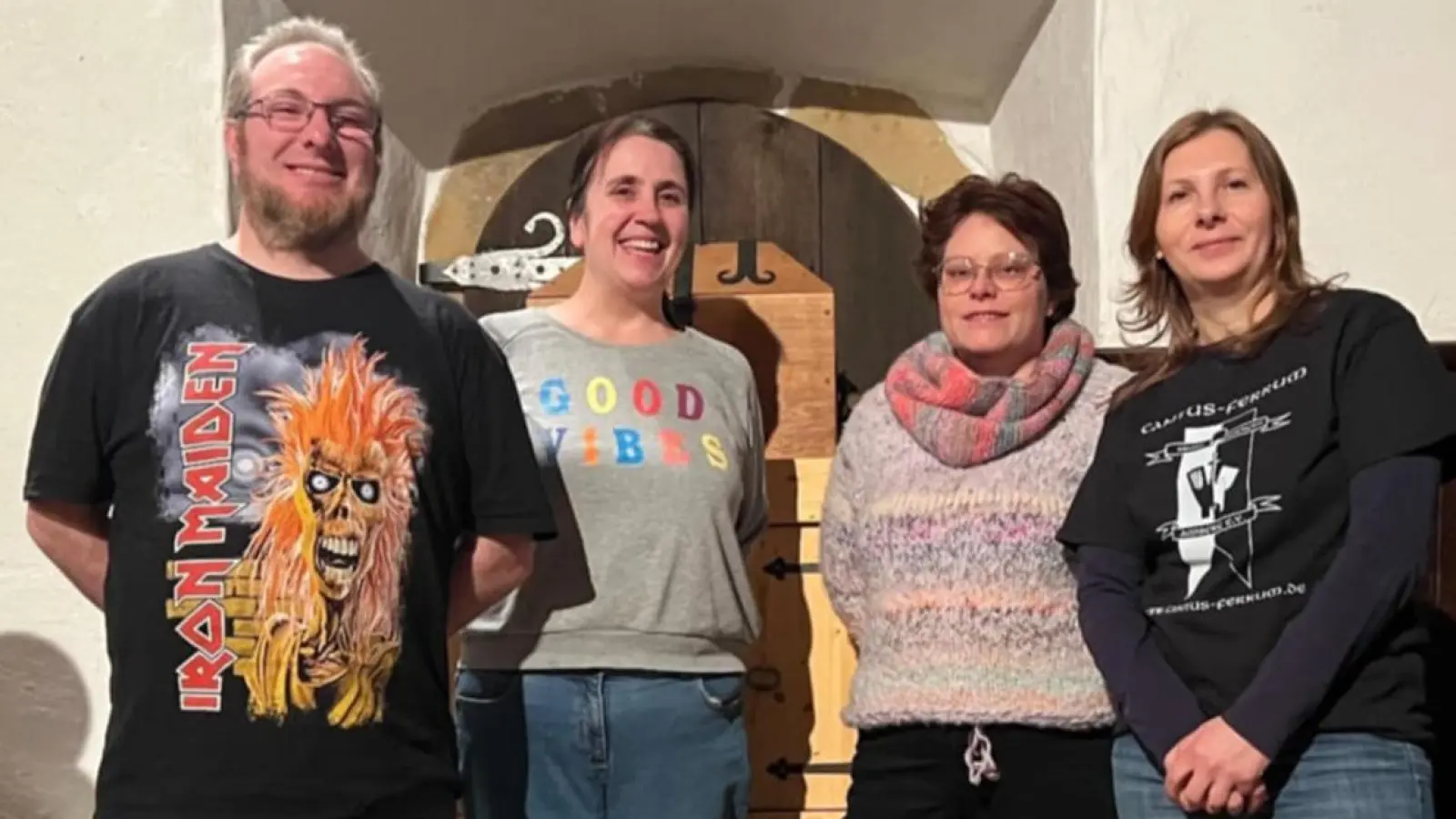 Von links nach rechts Volker Baringer, Christina Baringer, Janine Rosensprung, Daniela Pimeisl. (Bild: Pauline Fuchs)