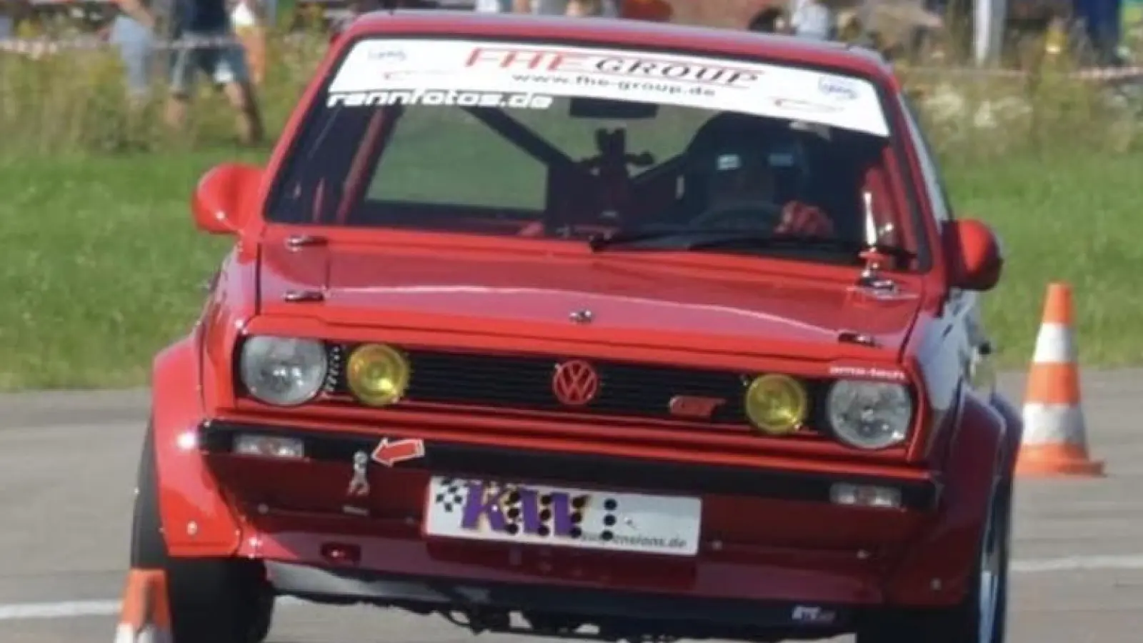 Klassensieg für Stefan Müller vom MSC Wiesau beim 50. Jubiläumsslalom des AC Nittenau (Bild: Motorsport-Action-Photos)