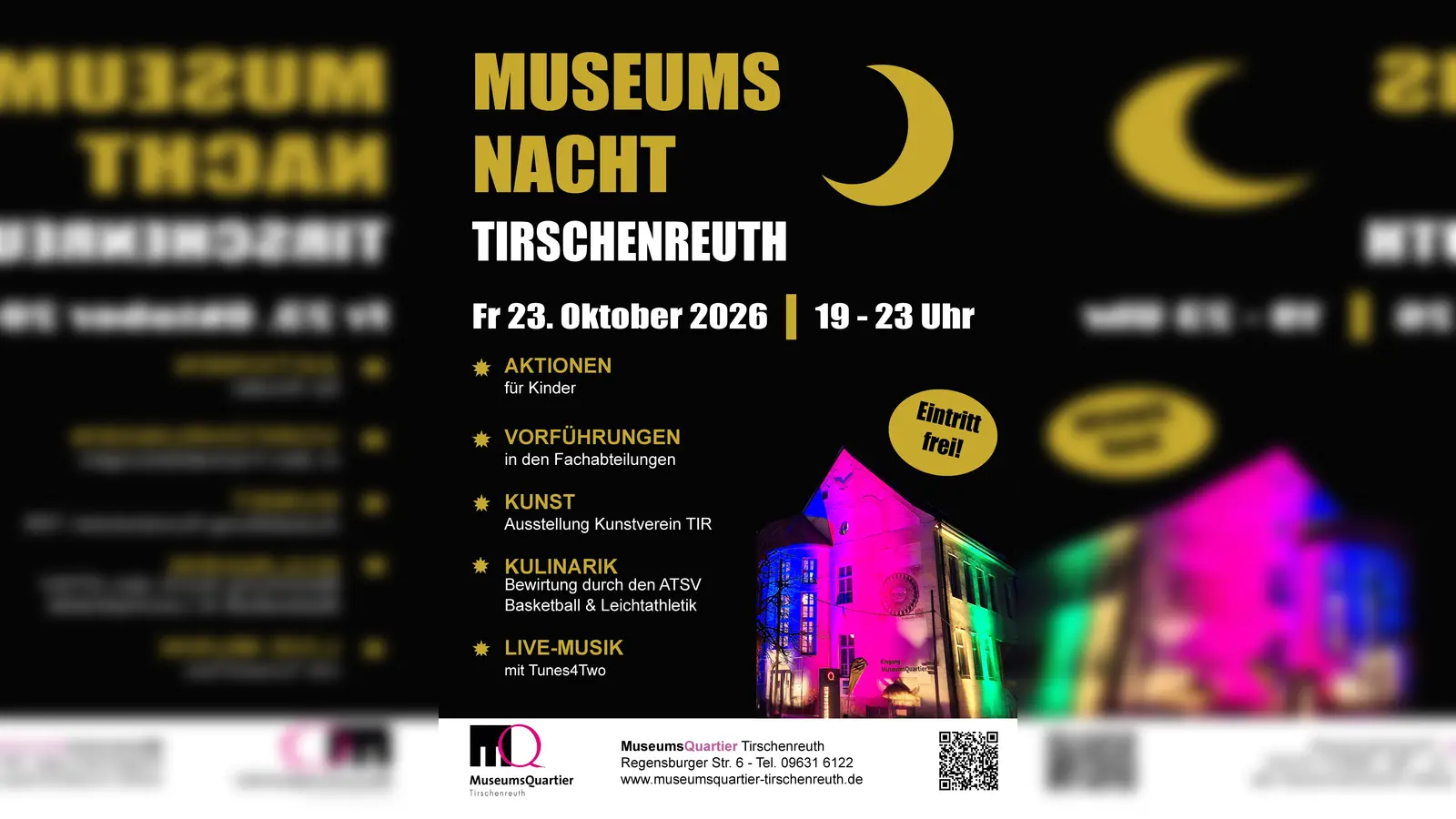Museumsnacht Tirschenreuth am 23. Oktober 2026 (Bild: Ronja Storch)