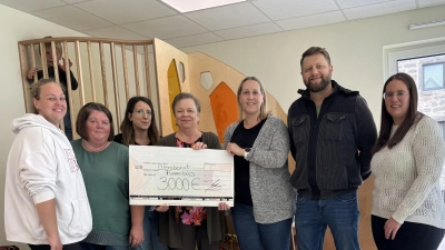 von links: Bettina Mildner, Marina Schwägerl, Andrea Helgert, Christine Schwepesch, Laura Kindl, Tobias Säckl, Corinna Egner (Bild: Laura Kindl)