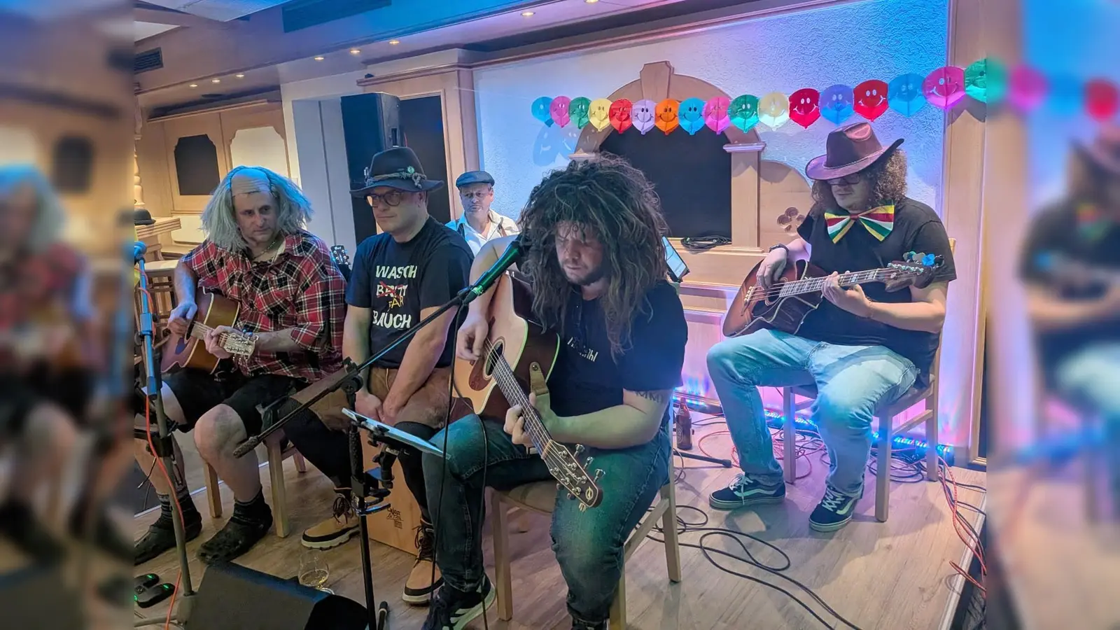 Von links nach rechts: Christian Kempf, Christian Heldrich, Stefan Aumeier, Johannes Kempf und Christoph Stahlke (Bild: René Rausch )