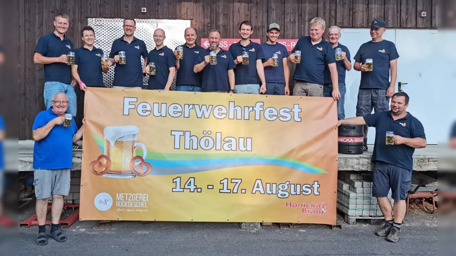 Am kommenden Wochenende lädt die Freiwillige Feuerwehr Thölau zu ihrem traditionellen Festwochenende ein und hat dafür ein abwechslungsreiches Programm für Jung und Alt zusammengestellt. (Bild: Michael Stelzner)