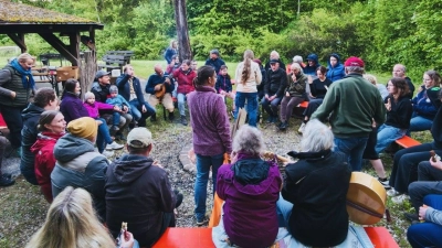 Tagesausklang der Freizeit der Missionsgemeinschaft Offene Tür (Bild: Elke Gehr)