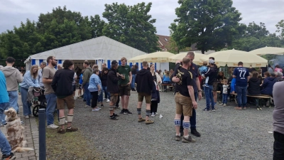 Dorffeststimmung. (Bild: Manuela Kellermann )