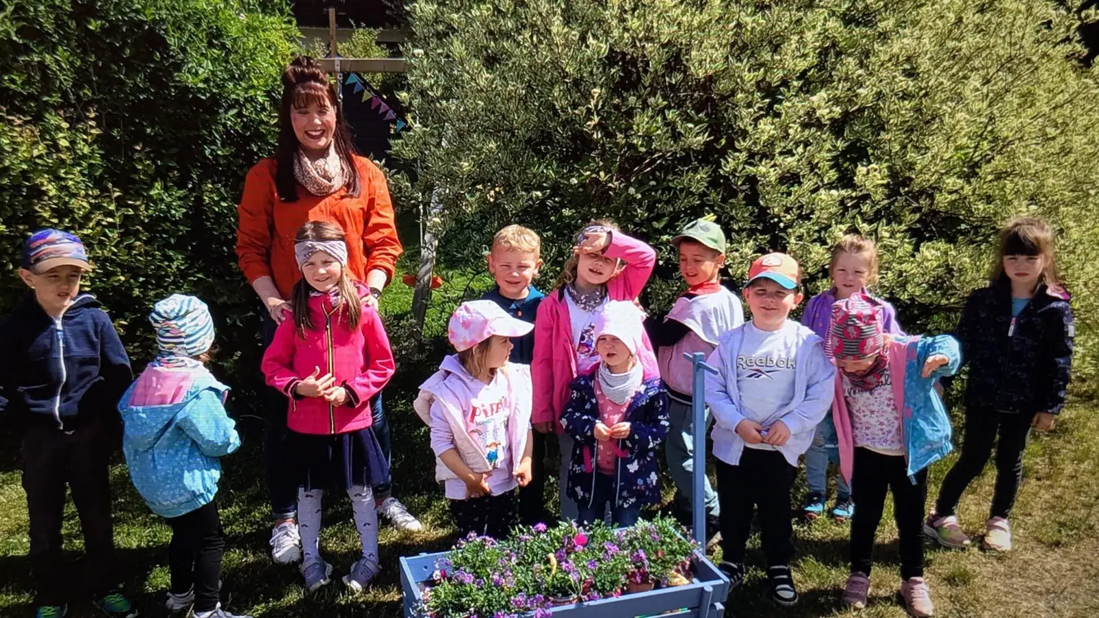 Bei Theresa Straif wurden die Klnder zu kleinen Gärntern. (Bild: Josef Söllner)