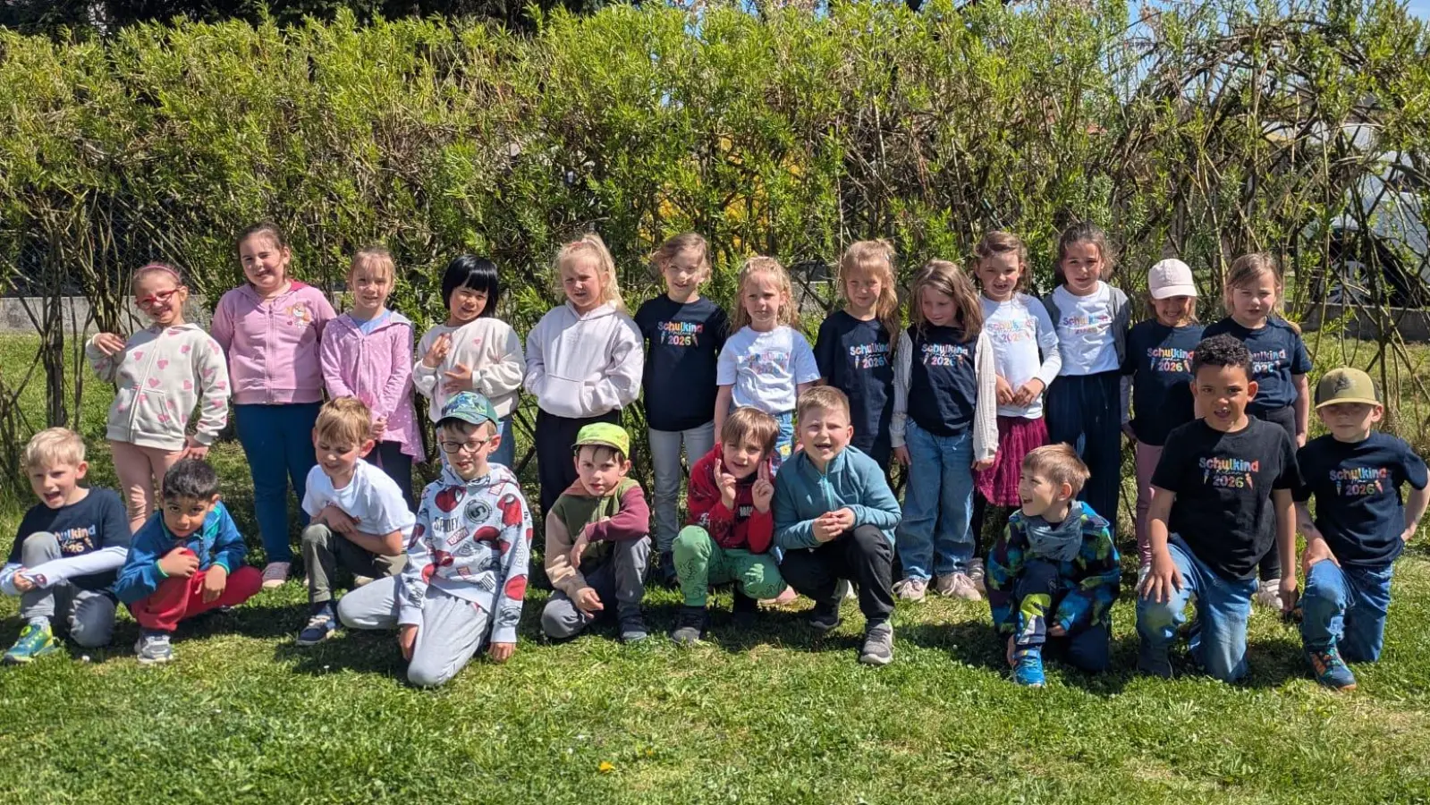 Waldthurner Vorschulkinder bei Freunden in Tschechien (Bild: Sonja Kick)