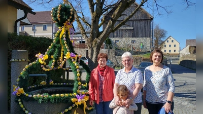 Osterbrunnen 2025 (Bild: Uwe Wang)