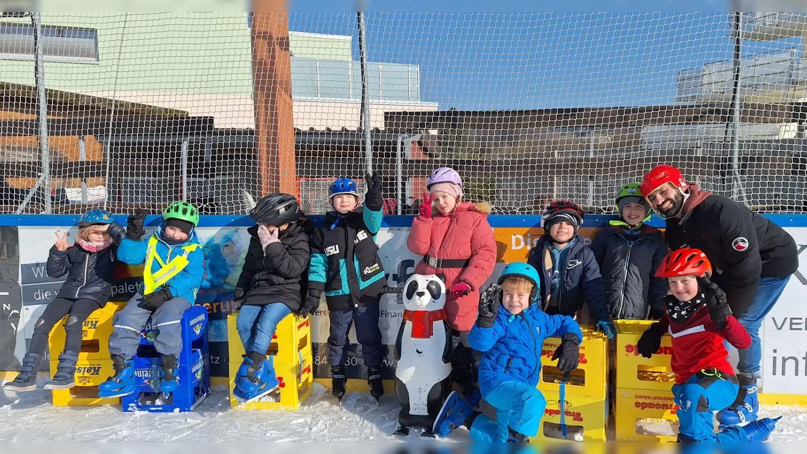 Die 1. Klasse hatte großen Spaß beim Eislaufen  (Bild: Martina Lopes)