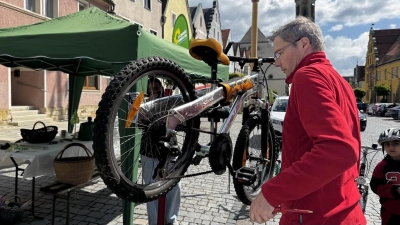 René Grössl in Aktion. (Bild: Hermann Daubenmerkl)