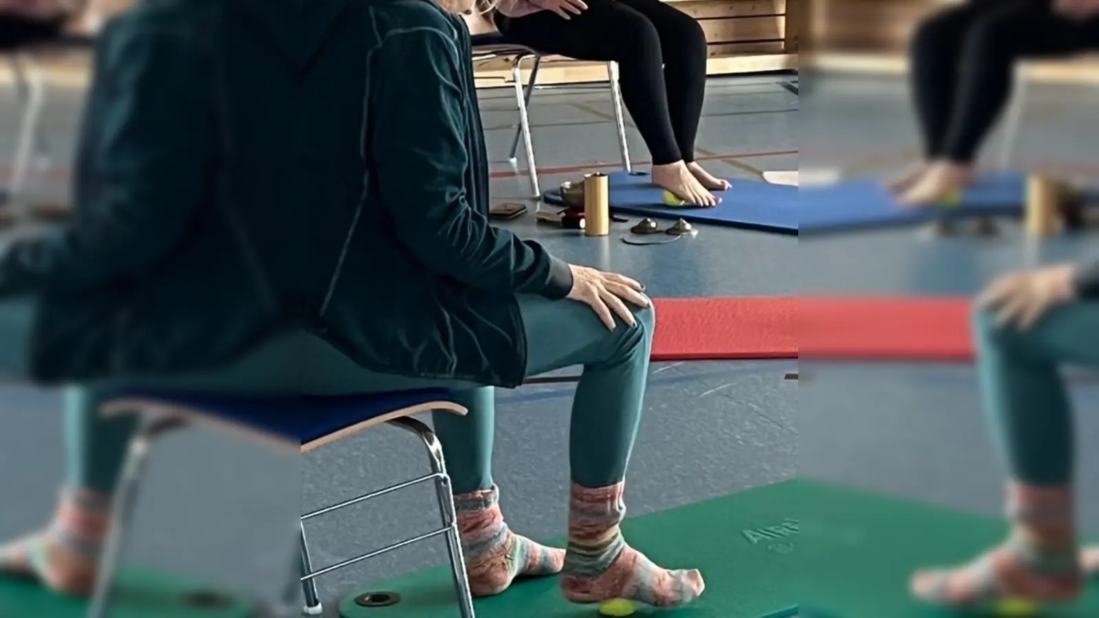 BLLV Neustadt/WN mit Yoga in Weiherhammer (Bild: Armin Aichinger)