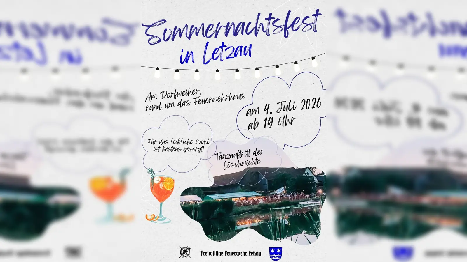 Sommernachtsfest der Feuerwehr Letzau (Bild: Kathrin Forster)
