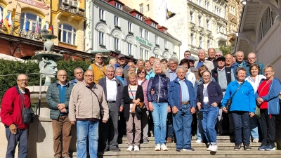 Sängerausflug des MGV Bärnau nach Marienbad und Karlsbad. (Bild: Sigmund Schütz)