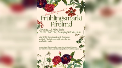 Frühlingsmarkt in Pfreimd. (Bild: Christian Tröster)