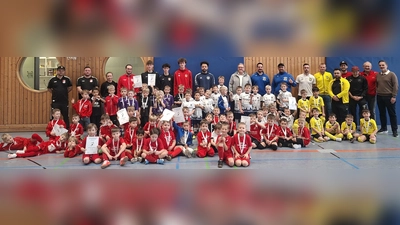 Amberger Fußball Stadtmeisterschaft der G-Jugend. (Bild: Albert Kiener)