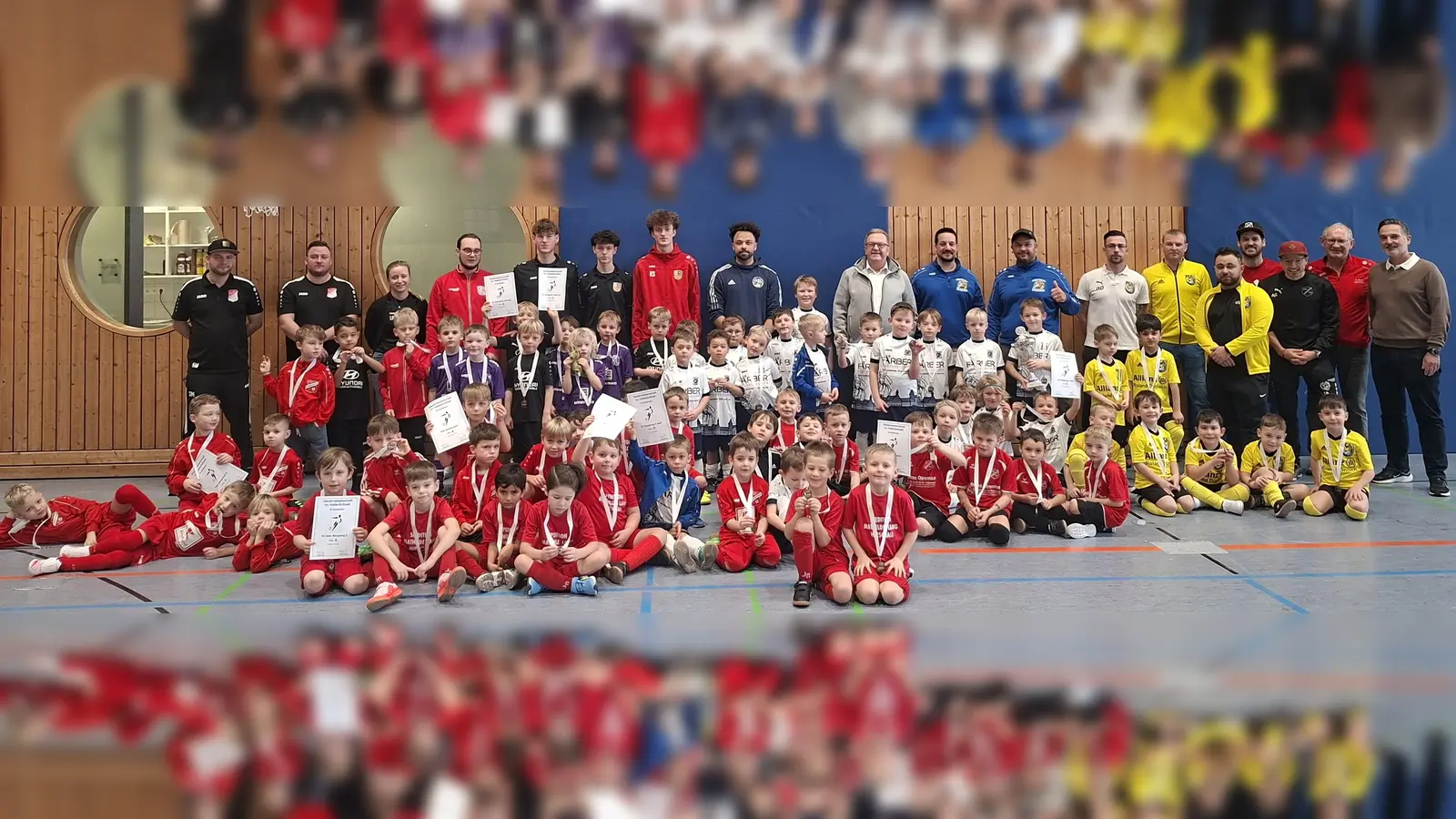 Amberger Fußball Stadtmeisterschaft der G-Jugend. (Bild: Albert Kiener)