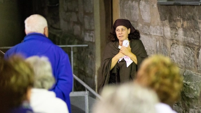 Nachtwächterführung in Marktredwitz.  (Bild: Timo Nachbar)