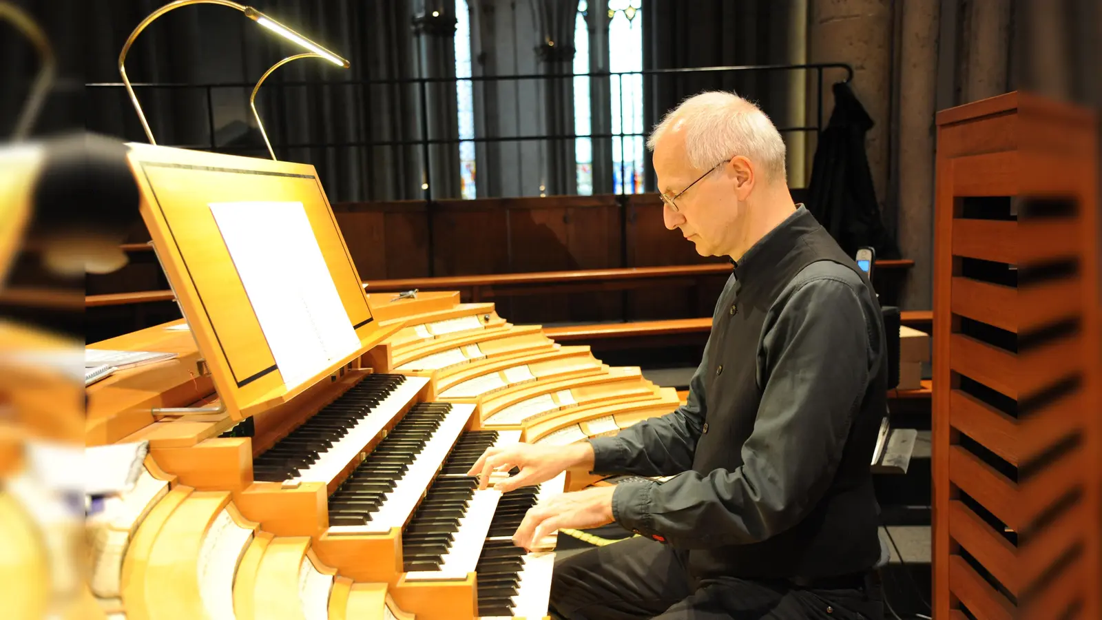 Orgelkonzert des Domorganisten aus Köln - Prof. Winfried Bönig (Bild: Morschheuser/Erzbistum Köln )