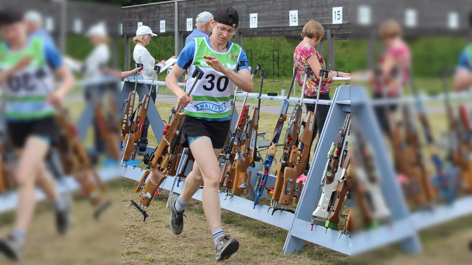 Kerstin Schmidt kommt zum Schießen (Bild: Herta Zeiler)