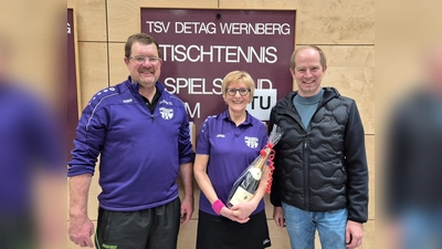 v.l. AbtL D. Buchner, Heidi Braun, Bürgermeister Konrad Kiener (Bild: Dieter Buchner)