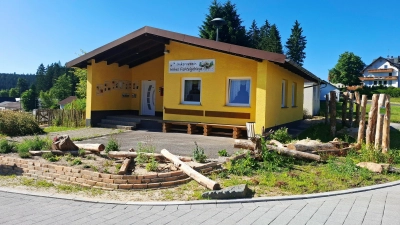 Das zukünftige Vereinsheim der Imker rund um den Ochsenkopf. (Bild: Stefan Traßl)