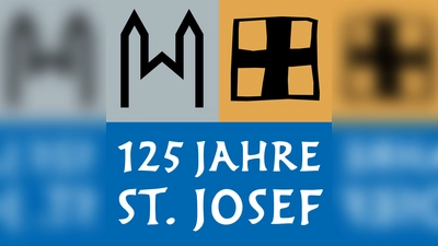 Logo St. Josef 125 Jahre. (Bild: Stefan Dagner)