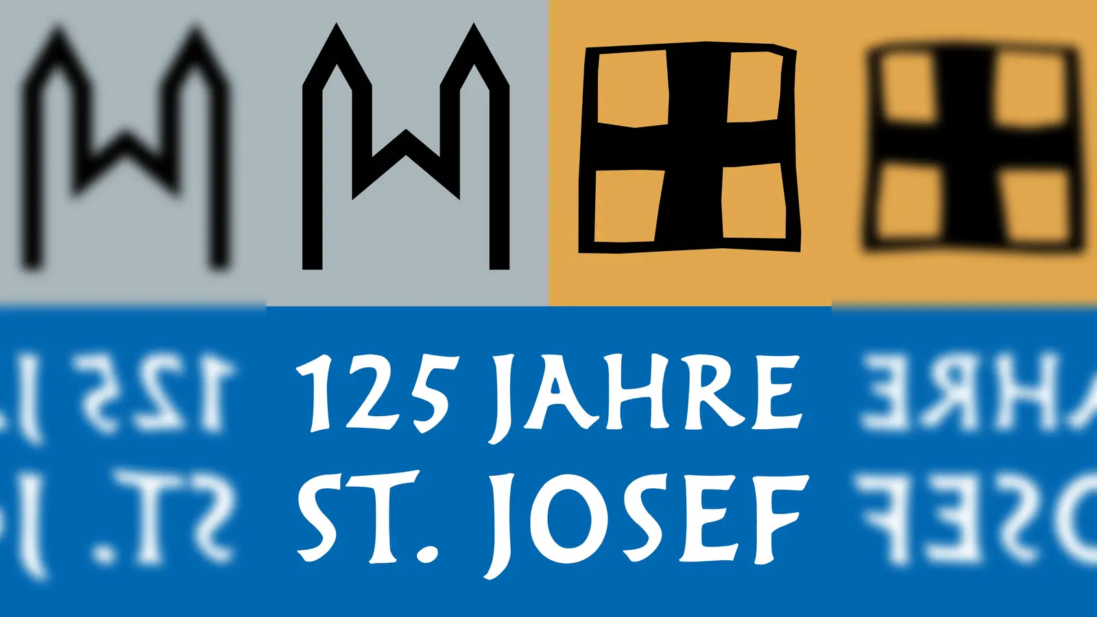 Logo St. Josef 125 Jahre. (Bild: Stefan Dagner)
