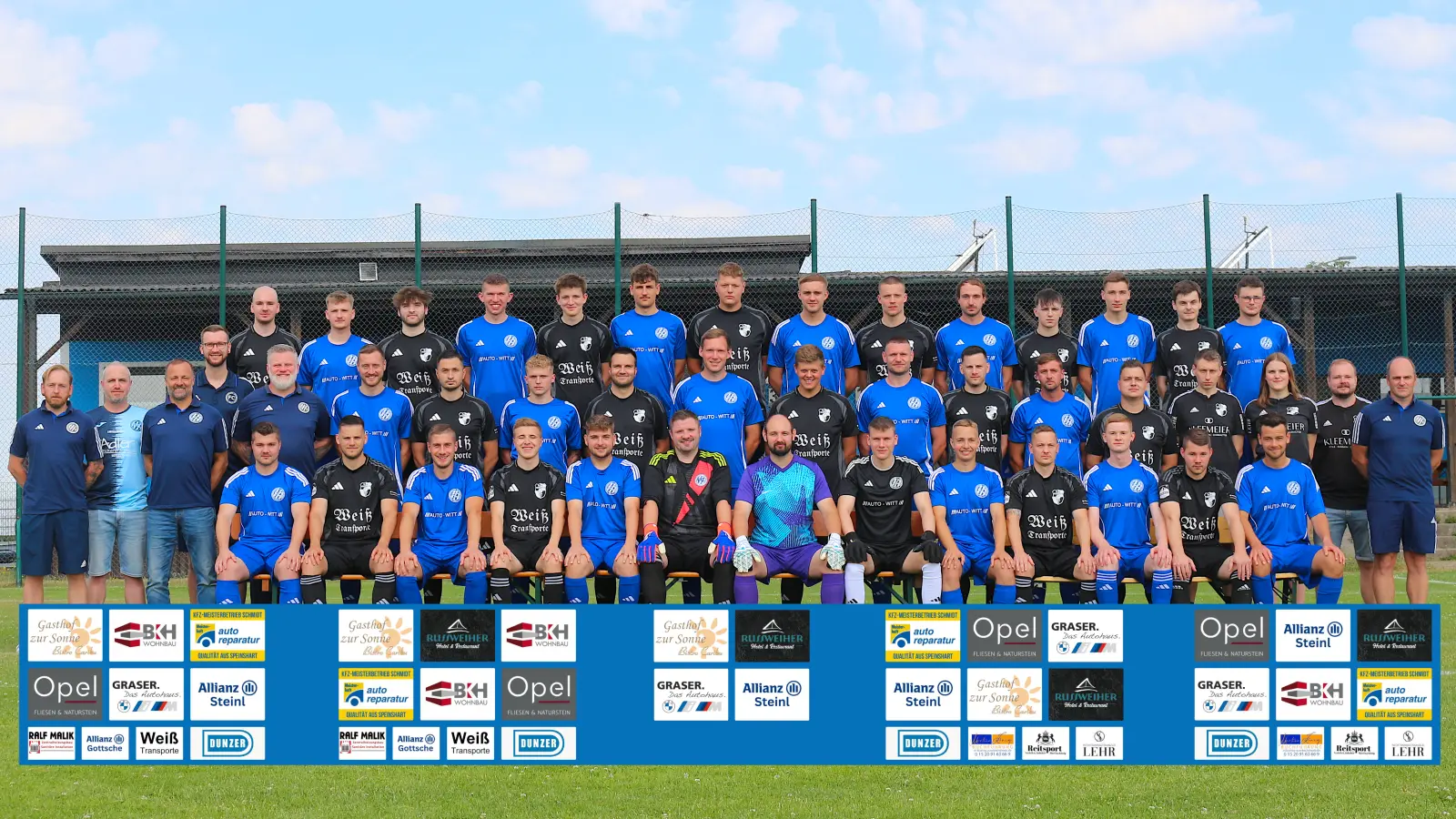 Spieler aller drei Mannschaften des FC Tremmersdorf und der SpVgg Neustadt am kulm (Bild: Nadine Walberer)