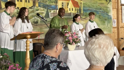 Festgottesdienst beim Stodlfest in Wölsendorf. (Bild: Hans Rachwalik)