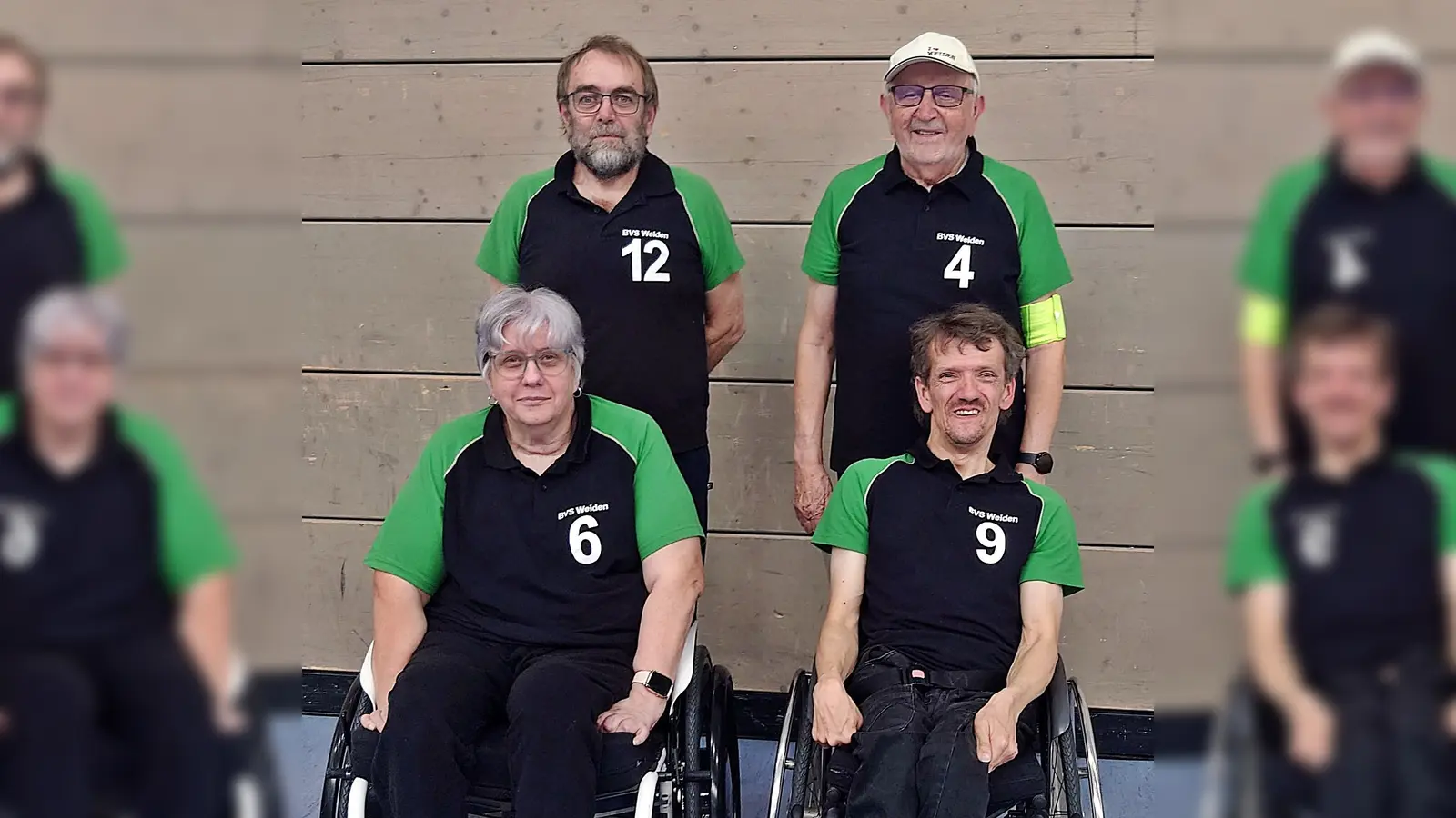 von links: Sieglinde Kleber, Wolfgang Hunsperger, Karl Voit und Christoph Voit. (Bild: Reinhard Kreuzer)