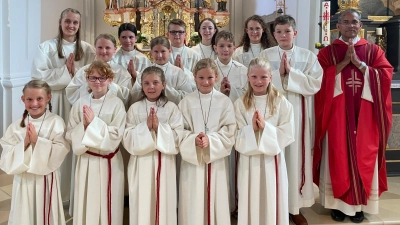 Ministrantengemeinschaft Kirchendemenreuth (Bild: Luisa Maier)