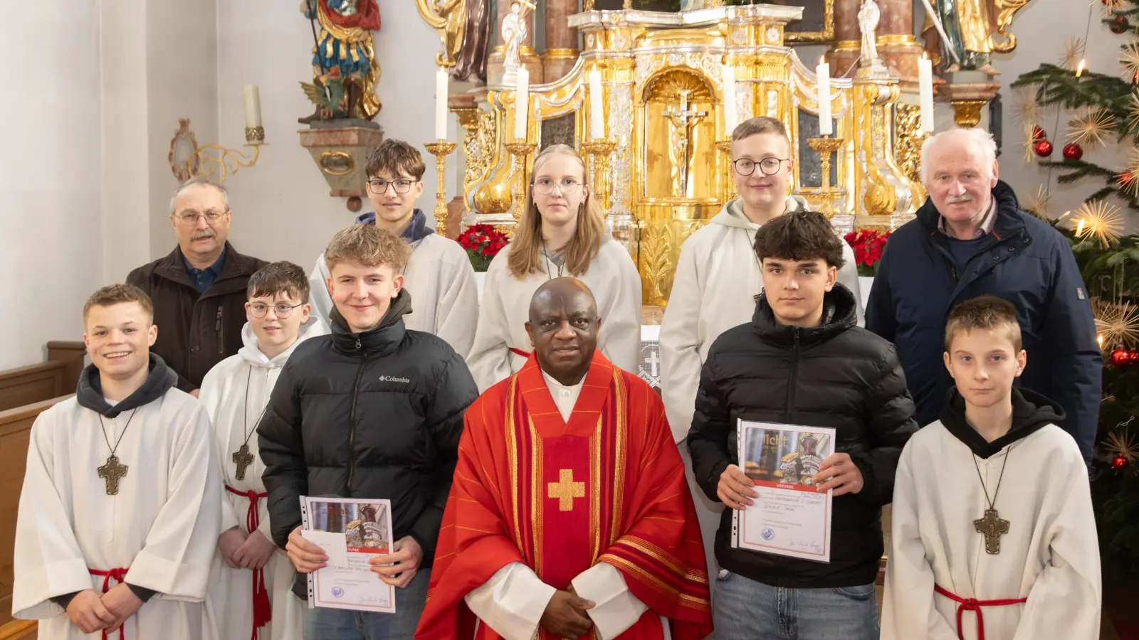 Verabschiedung der Ministranten der Pfarrei St. Johannes Großkonreuth  (Bild: Fotostudio Hummer)
