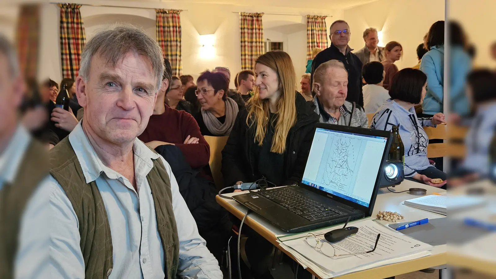 Vortragsredner und Heimatliebhaber Richard Reger (Bild: Gabriele Buchbinder)