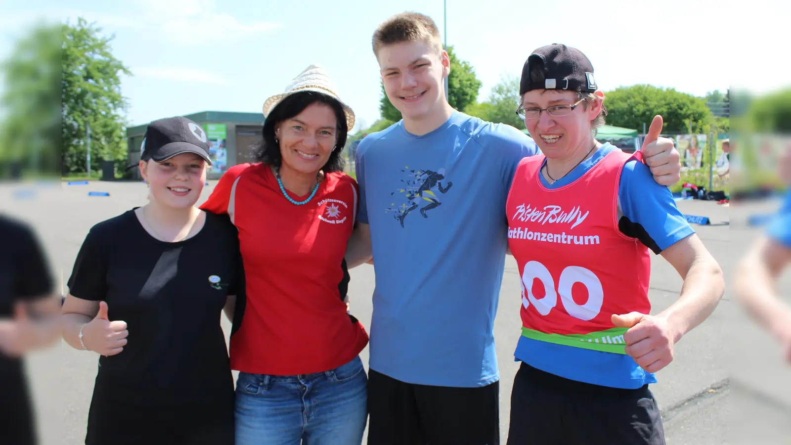 Lea-Marie Grundler, Katja Grundler, Julian Grundler, Kerstin Schmidt (Bild: Herta Zeiler)