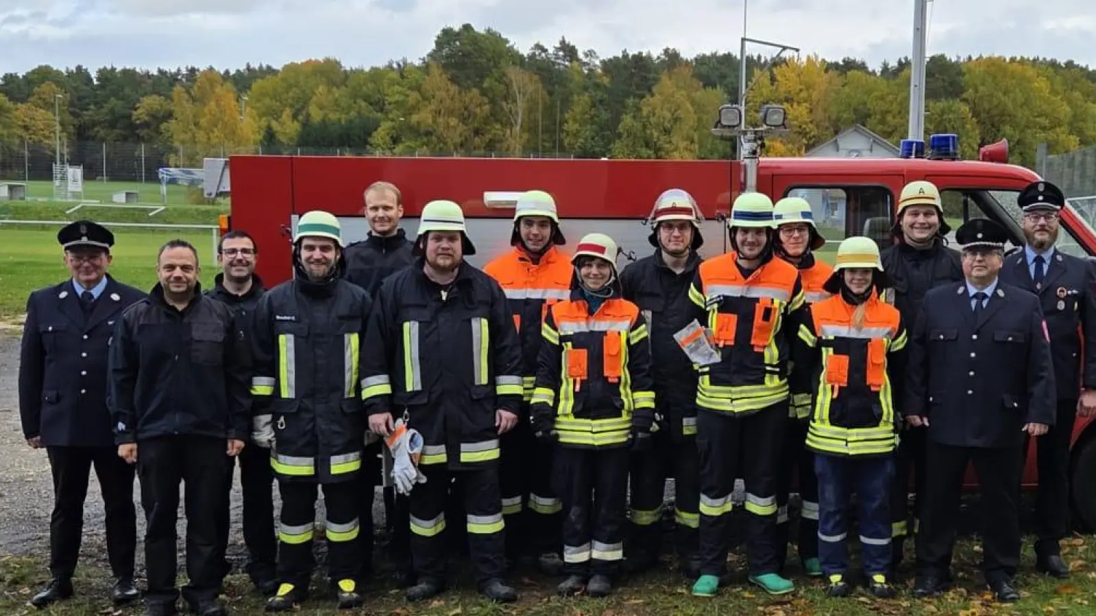 Löschgruppe der FF Ursulapoppenricht (Bild: Klaus Götz)