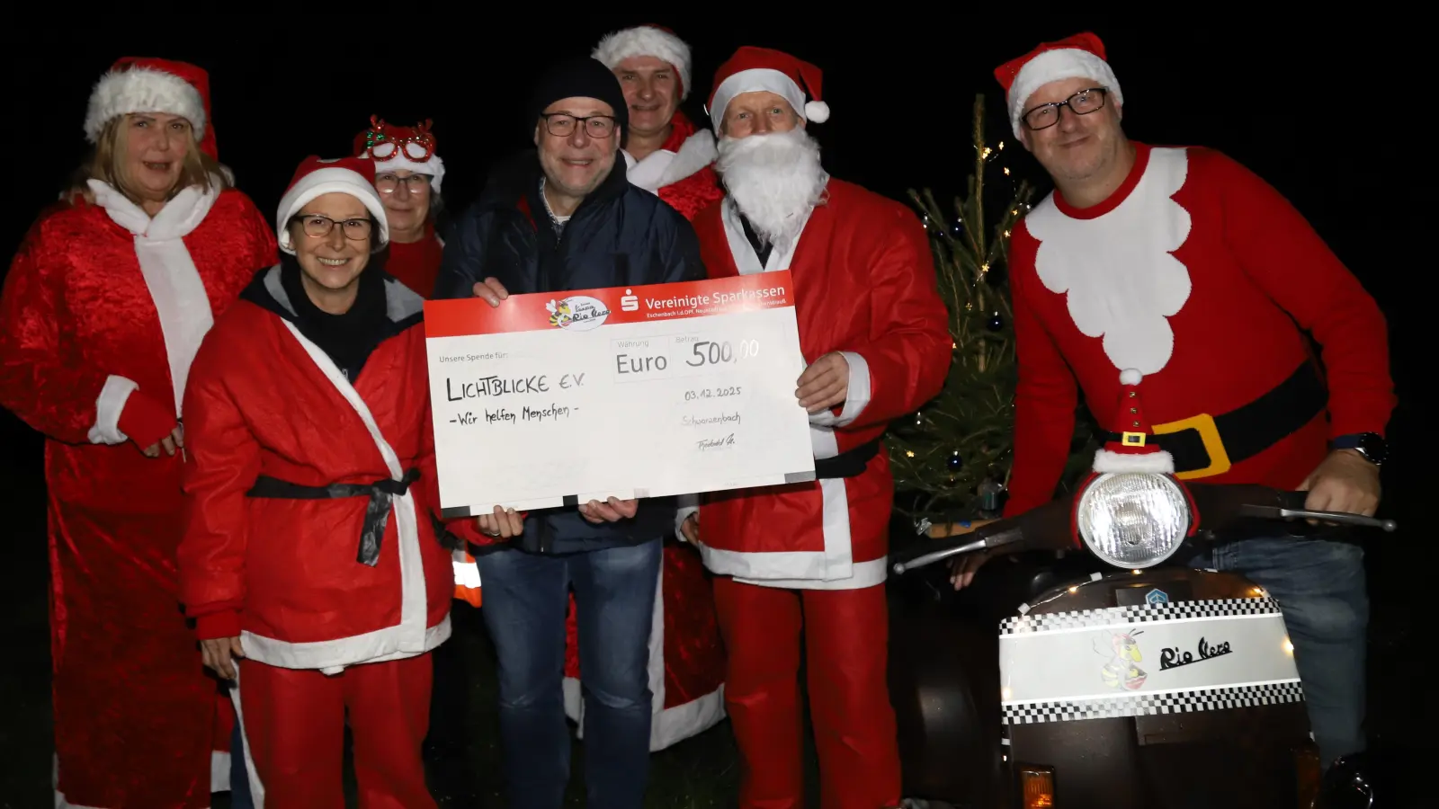 Von links: Elke Neulinger, zweite Vorsitzende Michaela Theobald, Silvia Diehl, Ibl Uwe, Reinhard Neulinger, Vorsitzender Michael Thumfart und Wolfgang Meier.  (Bild: Ludwig Trottmann)