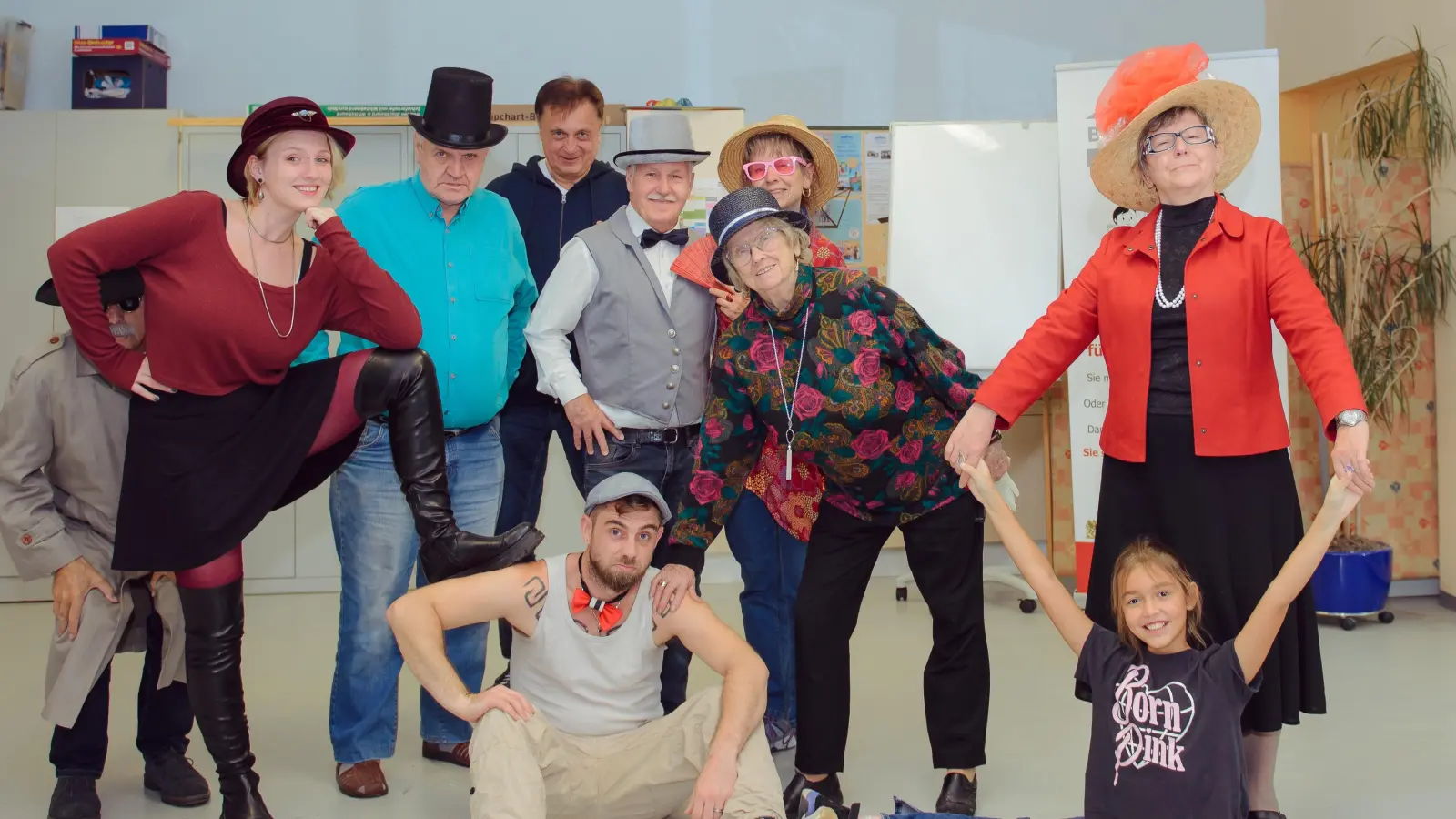 Eine bunte Truppe sucht Gleichgesinnte (Bild: Mariana Honcharenko)