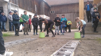 Allein 61 Kinder beteiligten sich an der Fahrradorientierungsfahrt Dieterskirchen. 228 Starter waren es insgesamt.  (Bild: Jasmin Brandl)